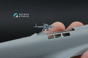 Quinta Studio QD+48574 Fairey Battle Mk.I 3D-Printed &amp;amp; coloured Interior on decal paper (Trumpeter) (with 3D-printed resin parts) 1/48 – immagine 9
