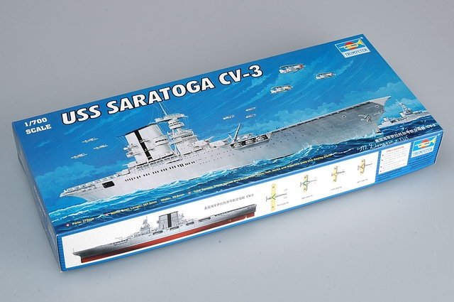 Trumpeter 05738 USS SARATOGA CV-3 1/700 – immagine 2