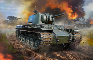 Zvezda 5070 KV-1 Char lourd soviétique Seconde Guerre mondiale 1/72 – image 2