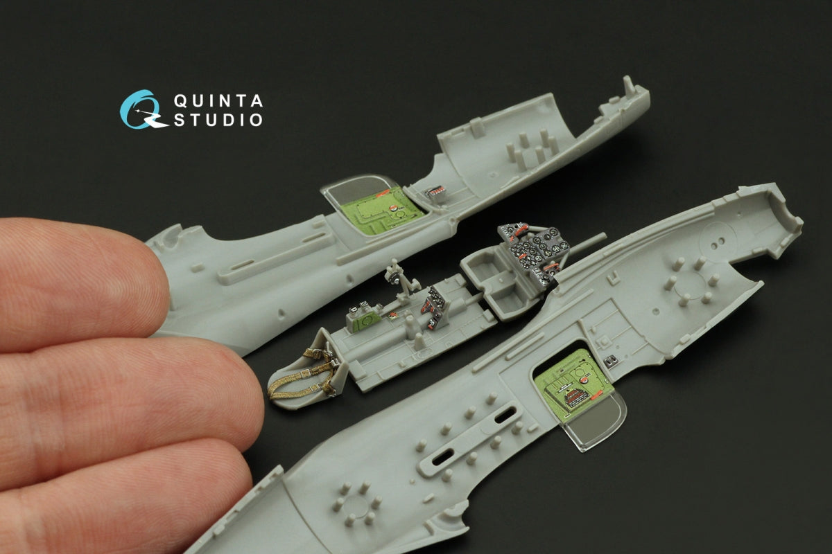 Quinta Studio QD72165 P-39Q/N Airacobra 3D-Printed coloured Interior on decal paper (Arma Hobby) 1/72 – Bild 6