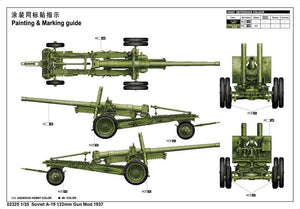 Trumpeter 02325 Soviet A-19 122mm Gun Mod.1937 1/35 – immagine 3
