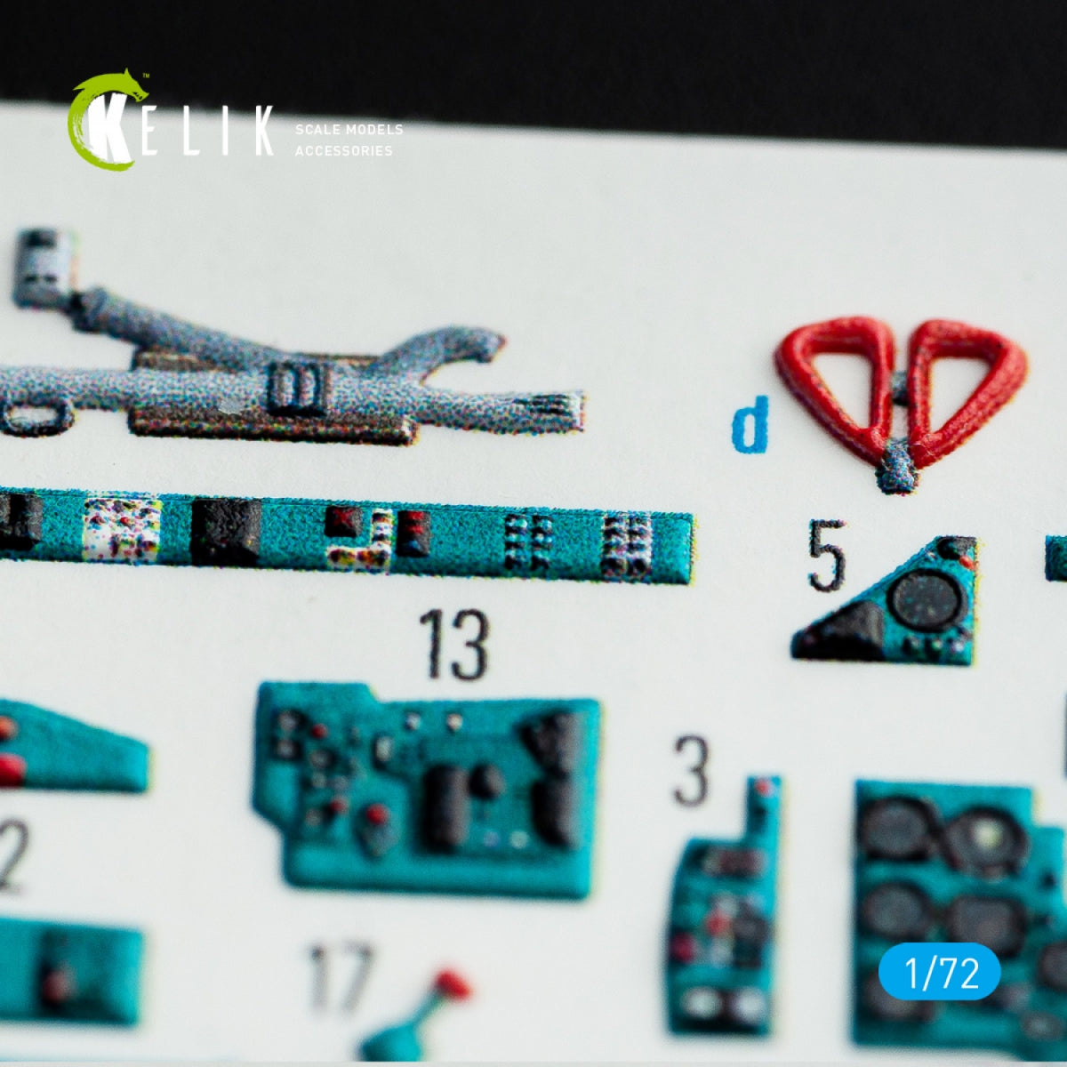 KELIK K72057 MIG-23 ML/MLA INTERIOR 3D DECALS FOR CLEARPROP KIT 1/72 – image 3