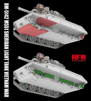 Rye Field Model 5142 M551 Light Tank Sheridan Vietnam War 1/35 – image 8