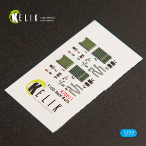 KELIK K72011 F-16D &amp;quot;FIGHTING FALCON&amp;quot; INTERIOR 3D DECALS FOR KINETIC KIT 1/72 – Bild 3