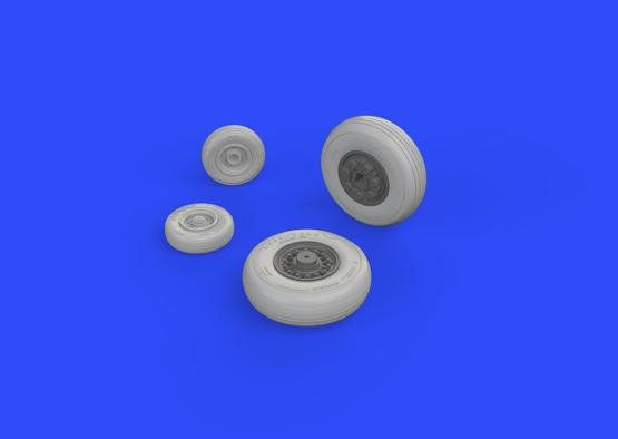 Eduard 648290 F-14A wheels late 1/48 TAMIYA – Bild 3