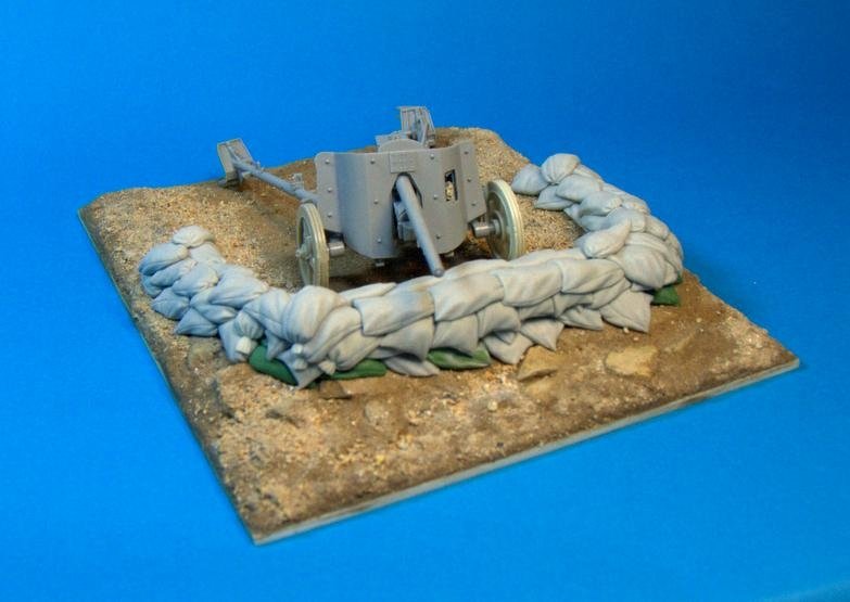 Panzer Art RE35-183 North Africa light anti-tank gun stand 1/35 – immagine 5