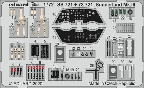 Eduard BIG72161 Sunderland Mk.III SPECIAL HOBBY 1/72 – zdjęcie 5