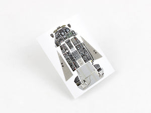 Red Fox Studio QS-32143 A-10A Thunderbolt II Updated full interior for Trumpeter 3D colored resin IP 1/32 – immagine 4