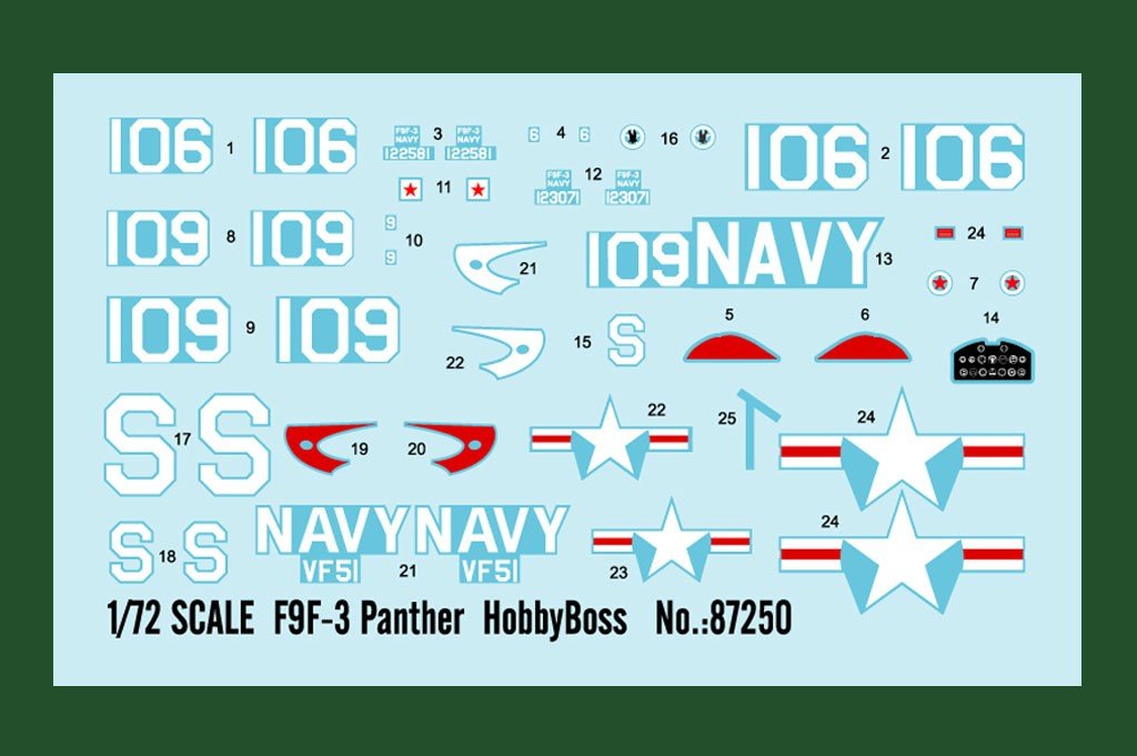 Hobby Boss 87250 F9F-3 Panther 1/72 – image 3