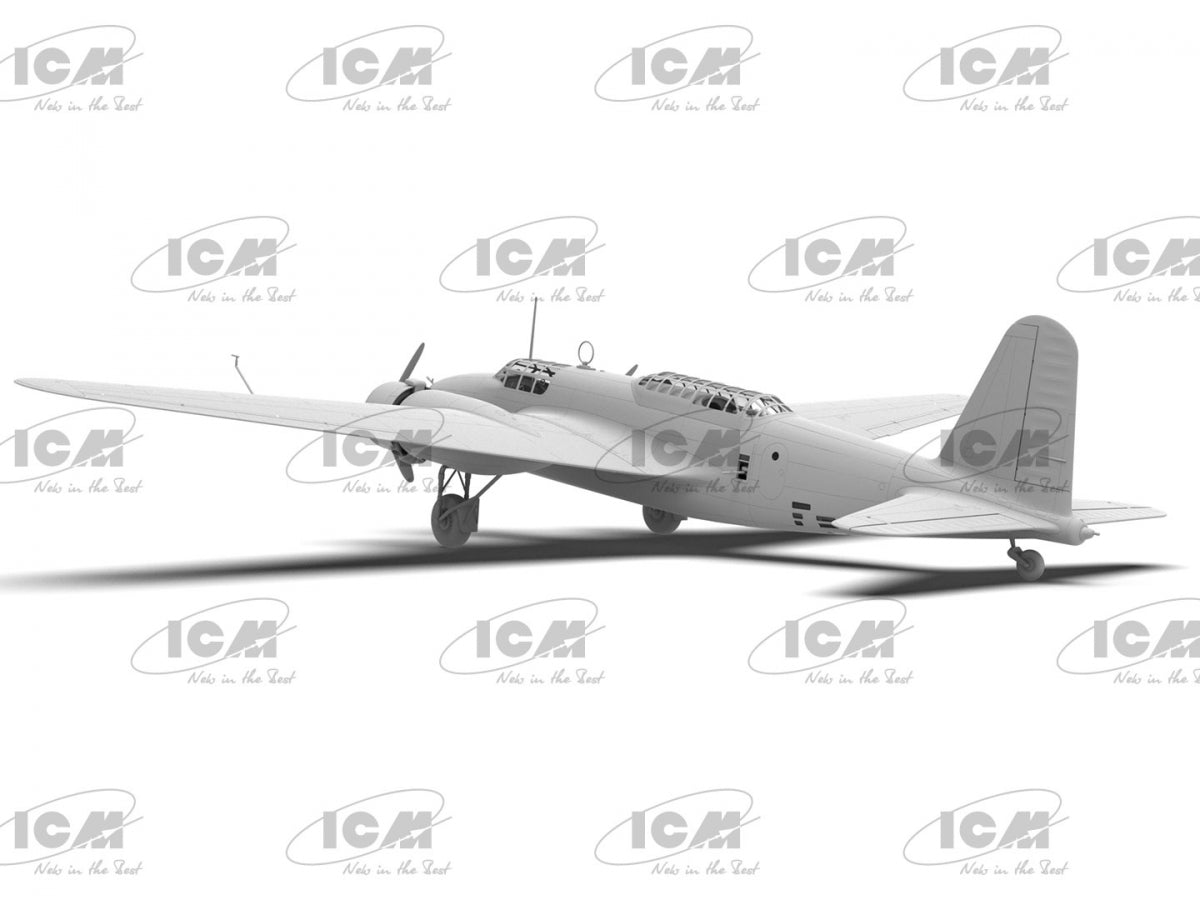 ICM 48195 Ki-21-Ib &amp;quot;Sally&amp;quot;, Japanese Heavy Bomber 1/48 – immagine 4