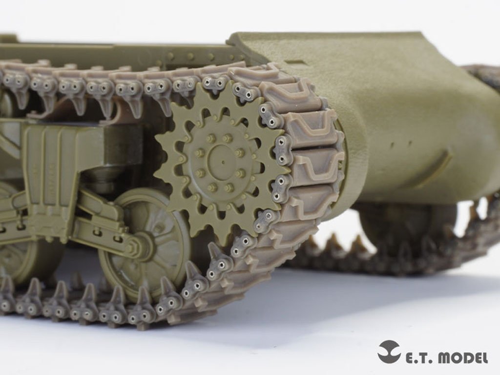 E.T. Model P35-090 WWII US ARMY M4 Sherman T74 Workable Track (3D Printed) 1/35 – imagen 7