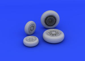 Eduard 648181 F-104 undercarriage wheels late 1/48 (Hasegawa) – Bild 3