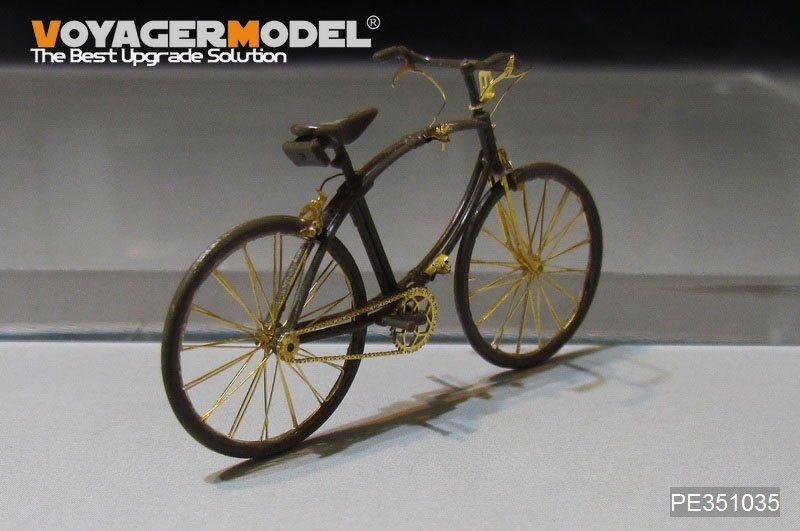 Voyager Model PE351035 WWII British Milltary Bicycles upgrade set (2 sets) For TAMIYA 35333 1/35 – zdjęcie 3