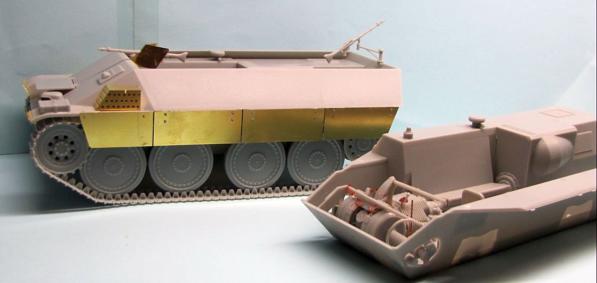 Thunder Model 35104 German Gepanzerter Mannschaftstransportwagen Katzchen 1/35 – immagine 3
