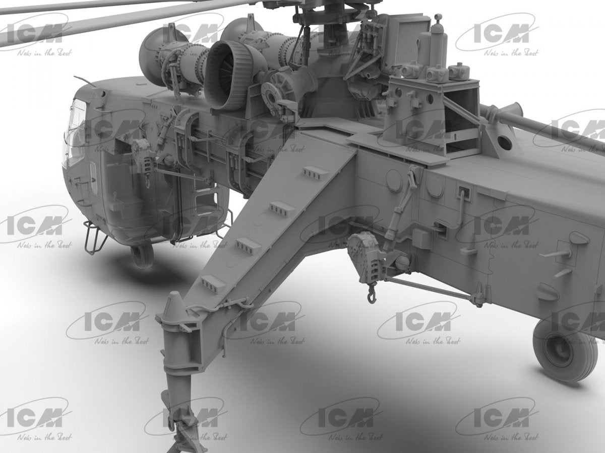 ICM 53054 Sikorsky CH-54A Tarhe US heavy helicopter 1/35 – Bild 27