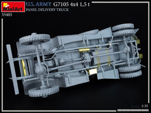 MiniArt 35405 U.S. ARMY G7105 4х4 1,5 t PANEL DELIVERY TRUCK 1/35 – immagine 12