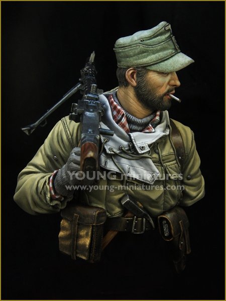 Young Miniatures YM1860 SS GEBIRGSJAGER WWII 1/10 – immagine 7