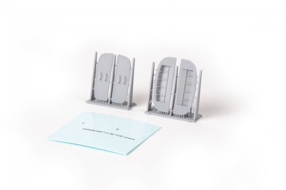 Maquettes Eduard 648909 F-4E FOD imprimées Meng 1/48 