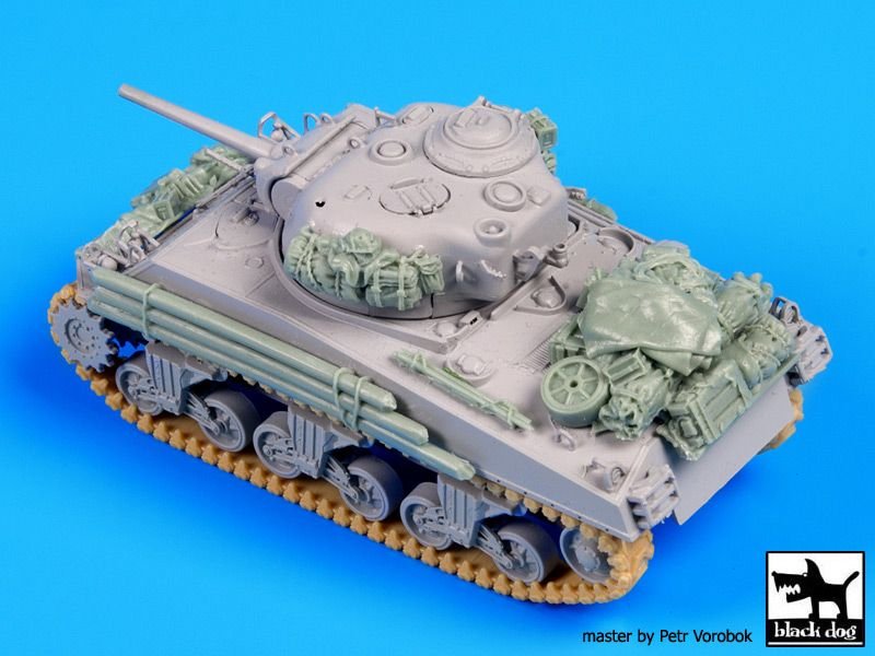 Black Dog T72048 Sherman accessories set for Dragon 1/72 – imagen 4