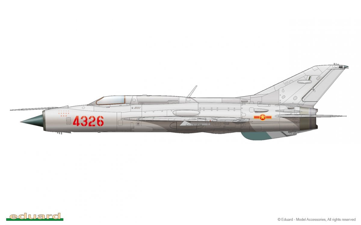 Eduard 8236 MiG-21PF 1/48 – image 12