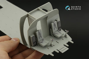 Quinta Studio QD35124 CH-47D 3D-Printed coloured Interior on decal paper (Trumpeter) 1/35 – Bild 10