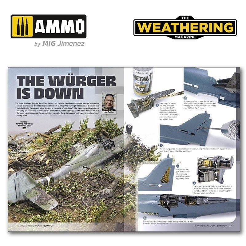 Ammo of Mig 4532-EN The Weathering Magazine Issue 33: BURNED OUT (English) – imagen 4