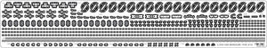 Pontos 37026FB USS BB-63 Missouri 1945 Advanced Detail Up Set (Deck Blue 20B stained wooden deck) 1/350 – immagine 20
