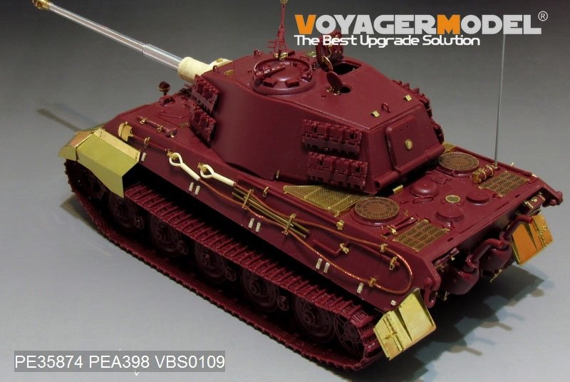 Voyager Model PE35874 WWII German King Tiger (Hensehel Turret) for MENG 1/35 – Bild 7