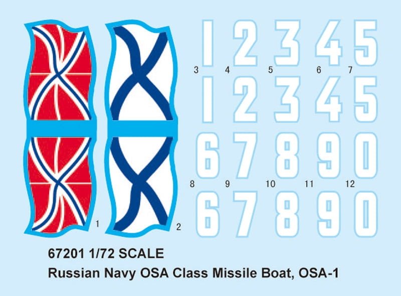 I Love Kit 67201 Russian OSA Class Missile Boat OSA1 1/72 – Bild 5