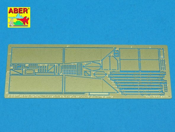 Aber 48019 German medium tank Pz.Kpfw. IV, Ausf.H, J early - vol. 3 - additional set - turret skirts 1/48