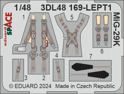 Eduard 3DL48169 MiG-29K SPACE HOBBY BOSS 1/48 – immagine 4