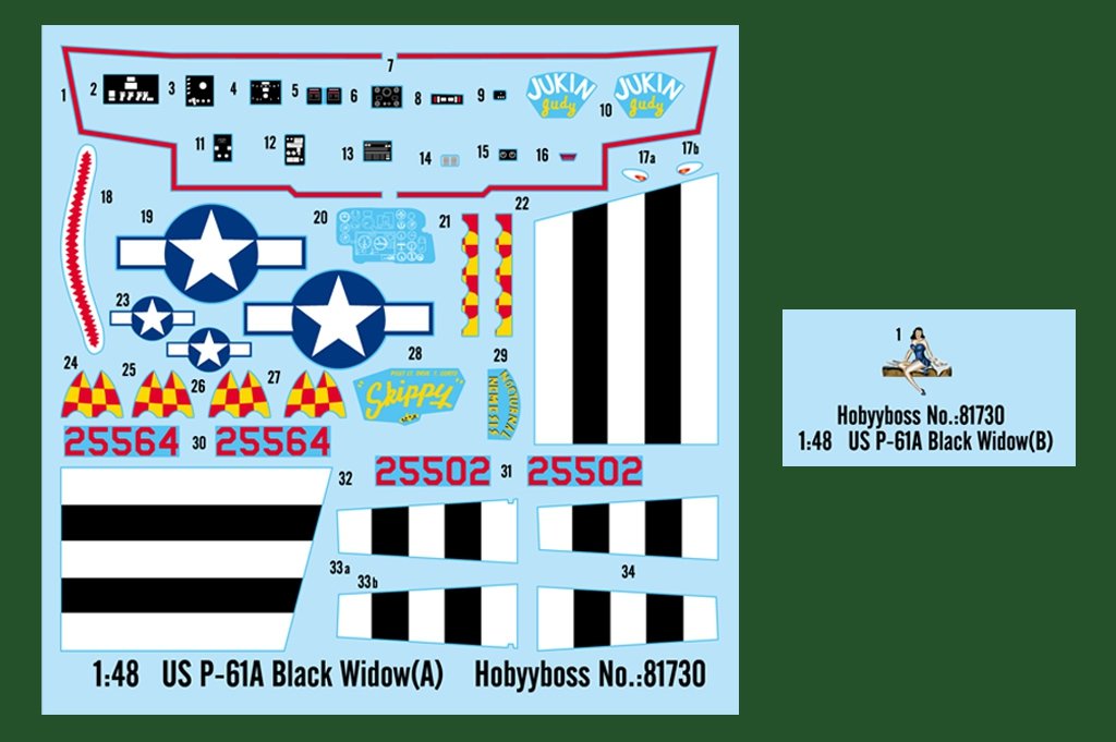 Hobby Boss 81730 P-61A Black Widow 1/48 – Bild 3