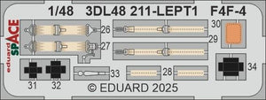 Eduard 3DL48211 F4F-4 SPACE Academy 1/48 – imagen 4