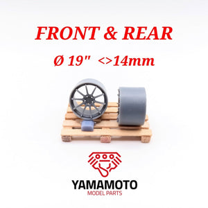 Yamamoto YMPRIM12 Ferrada FR4 19&amp;quot; 1/24 – imagen 2