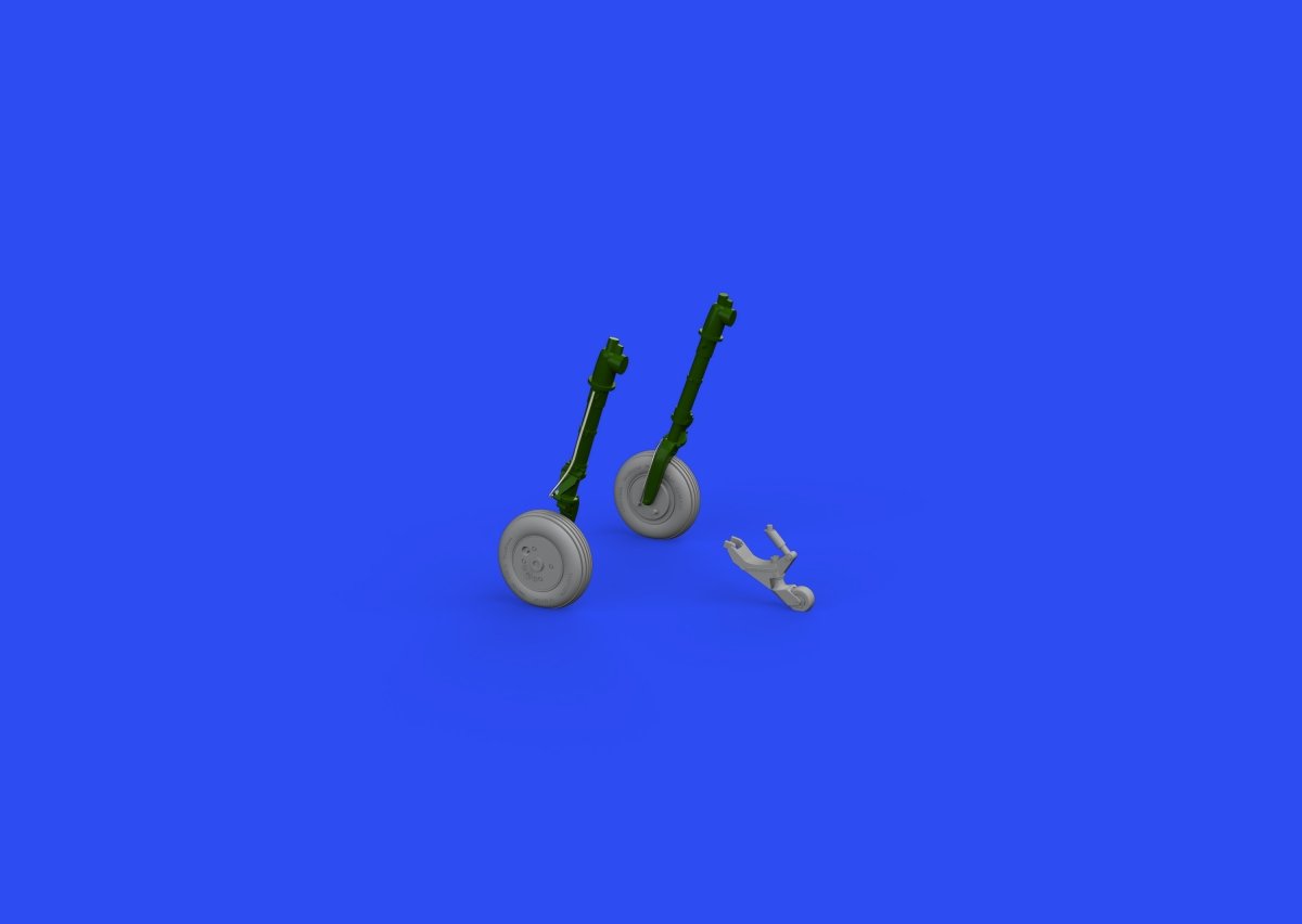 Eduard 648693 A6M2 wheels EDUARD 1/48 – zdjęcie 2