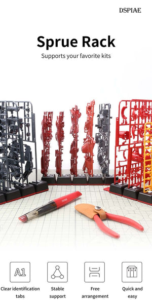 DSPIAE PT-SR Sprue Rack / Stojak na plastikowe ramki – immagine 2