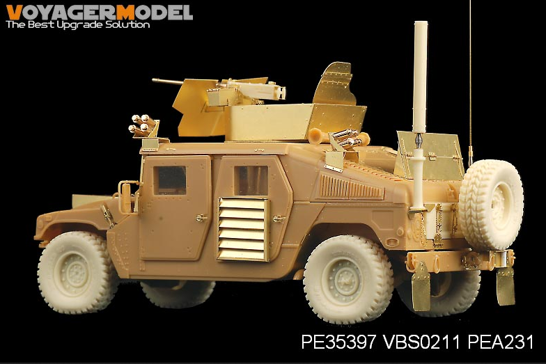 Voyager Model PEA231 Modren HUMVEE family road wheels w/spare wheel (GP) 1/35 – Bild 3