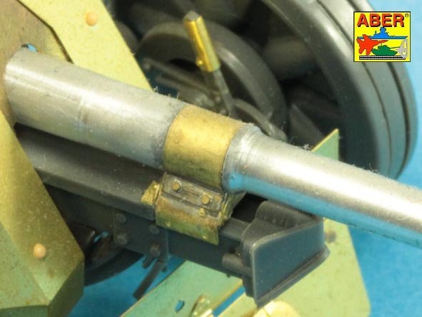 Aber 35L-045N German 75mm Barrel for Pak40 - middle model 1/35 – image 11