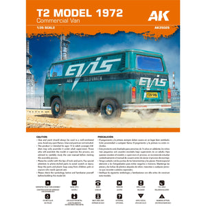 AK Interactive AK35025 T2 MODEL 1972 COMMERCIAL VAN 1/35 – Bild 8