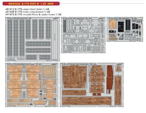 Eduard BIG49256 B-17G PART III 1/48 for HK MODELS – immagine 2