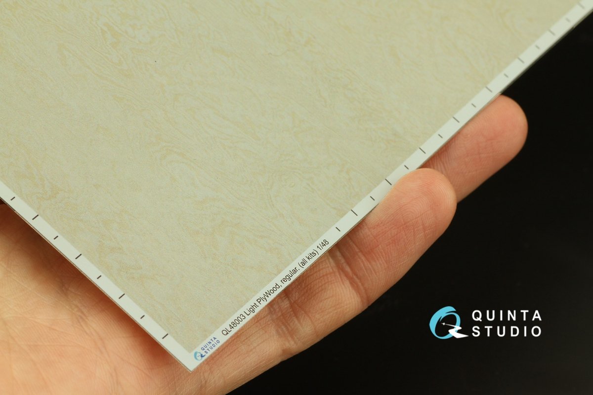 Quinta Studio QL48003 Light plywood, regular 1/48 – immagine 3