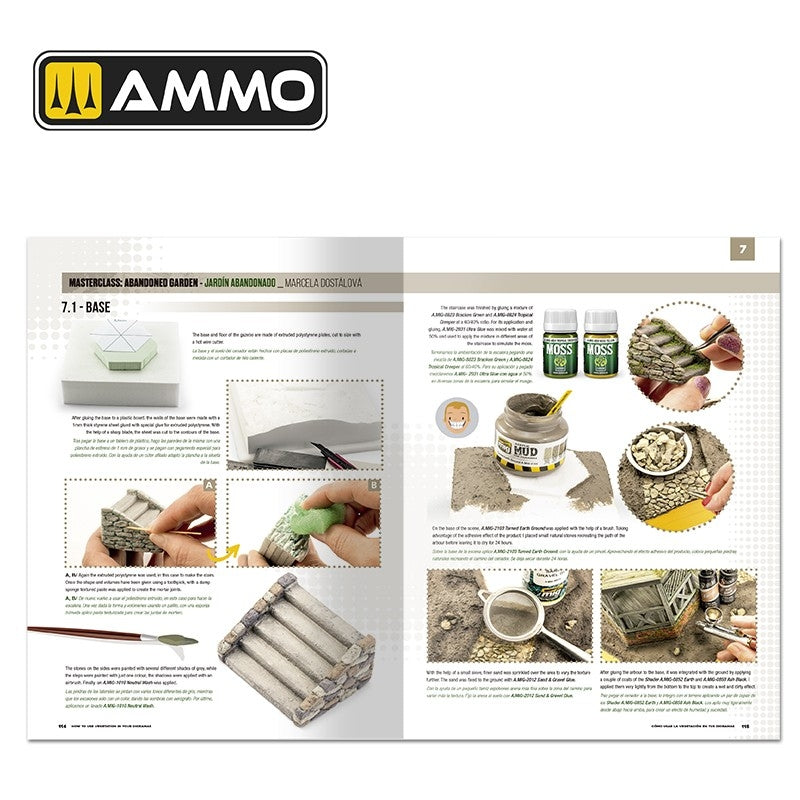 AMMO of Mig Jimenez 6254 MODELLING SCHOOL - How to use Vegetation in your Dioramas (Bilingual- English, Spanish) – Bild 6