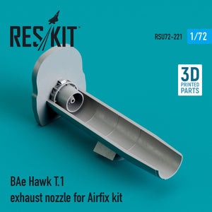 RESKIT RSU72-0221 BAE HAWK T.1 EXHAUST NOZZLE FOR AIRFIX KIT (3D PRINTED) 1/72 – Bild 2