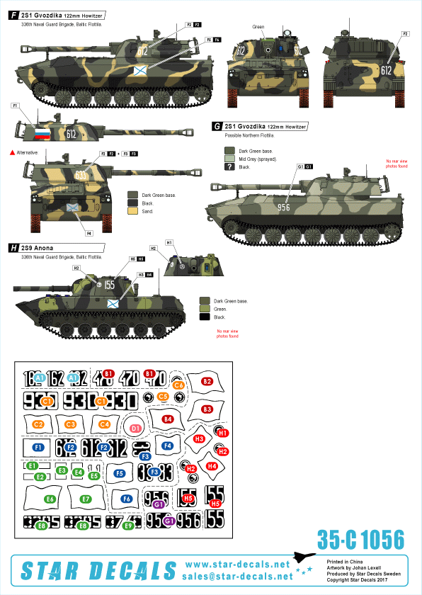Star Decals 35-C1056 Naval Infantry 3 1/35 – image 2