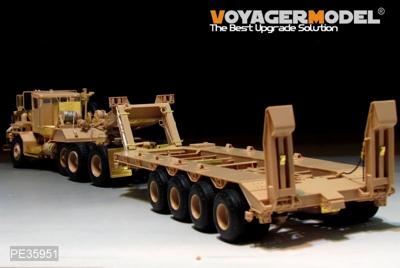 Voyager Model PE35951 Modern US Army M911 C-HET &amp;amp;M747 Heavy Equipment Semi-Trailer For MENG SS-013 1/35 – Bild 5
