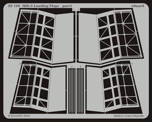 Eduard 32120 MiG-3 landing flaps 1/32 TRUMPETER – immagine 2