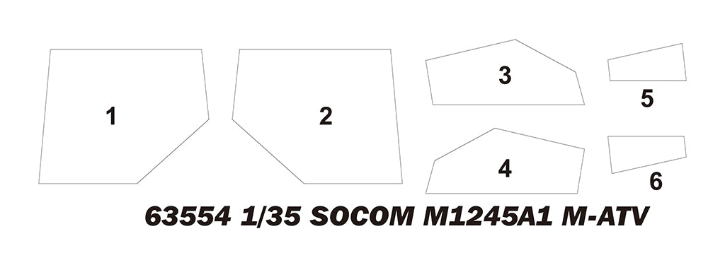 J&amp;#39;adore le kit 63554 SOCOM M1245A1 M-ATV 1/35 – image 3
