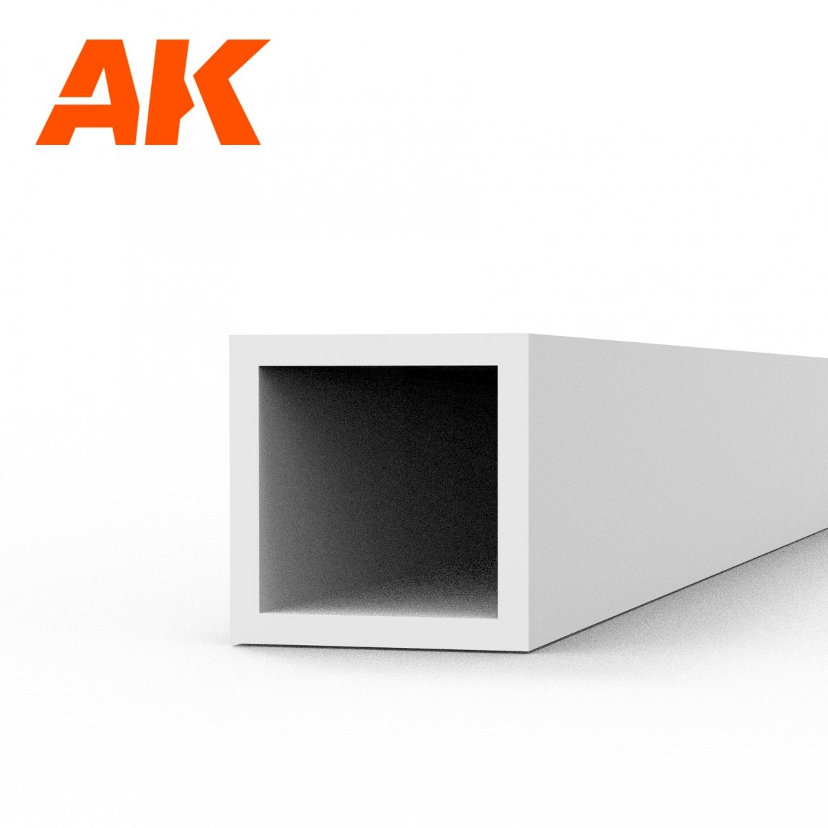 AK Interactive AK6547 SQUARE HOLLOW TUBE 3.00 X 350MM – STYRENE SQUARE HOLLOW TUBE – (3 UNITS) – Bild 2