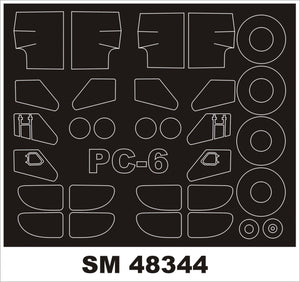 Montex SM48344 Pilatus PC-6/B1 RODEN