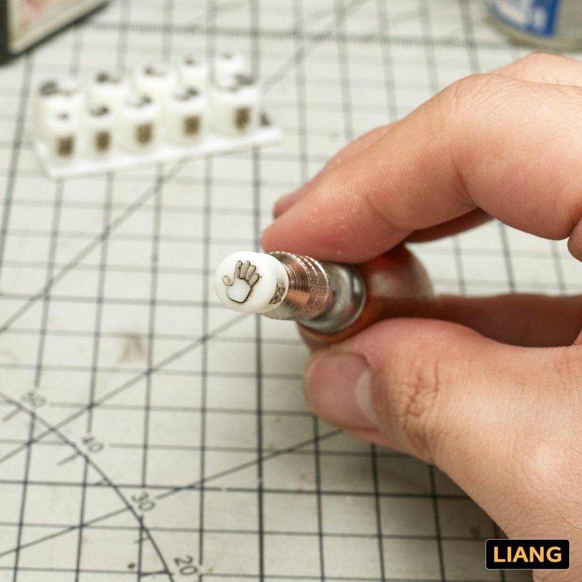 Outils d&amp;#39;empreinte de main pour modèle d&amp;#39;impression 3D Liang 0404 – image 2